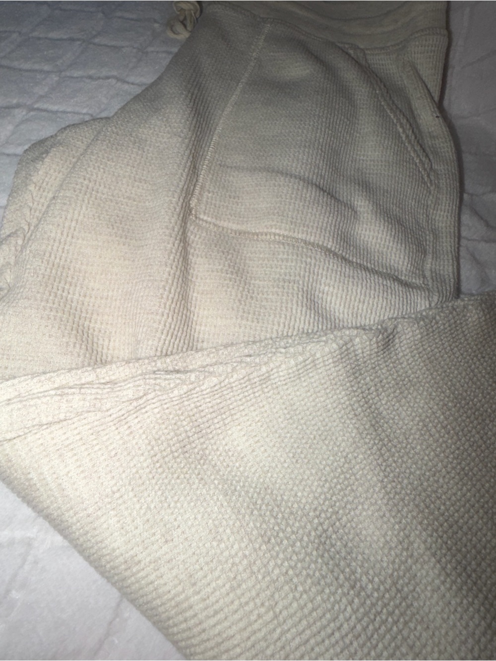 stars above Cream Knit Drawstring Joggers - Picture 7 of 10